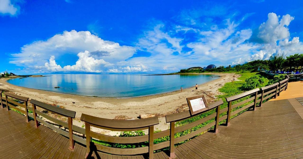 墾丁 後灣 微風海岸海景民宿 Checheng Eksteriør billede